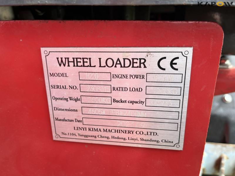 Job-Mann H220 minilæsser 11