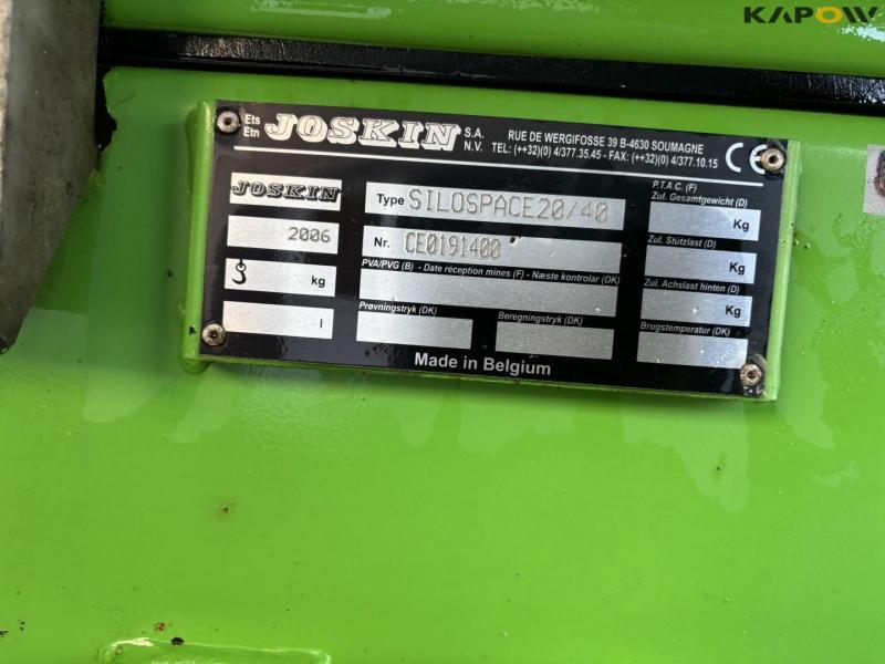 Joskin Silospace 20/40 silage trailer 54