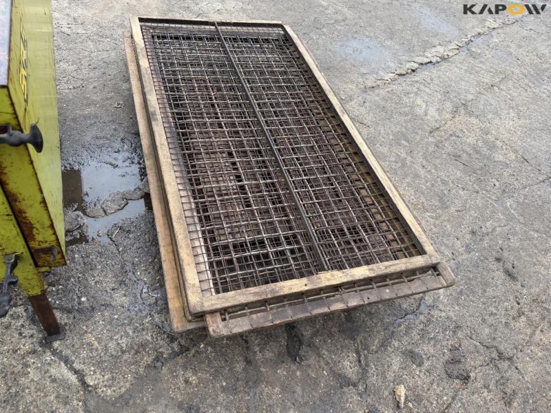 Potato cleaner + sieve 7