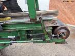 Potato planter with belt spreader 17