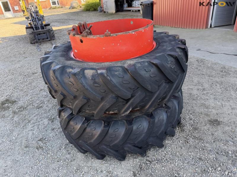 Kleber 460/85-R38 twin wheels 8