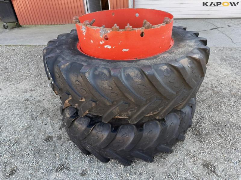 Kleber 460/85-R38 twin wheels 9