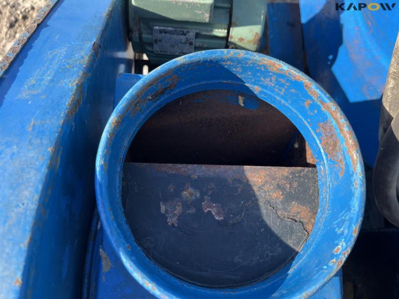 Kongskilde TRL 150/CAD 20 grain blower with pipe 18