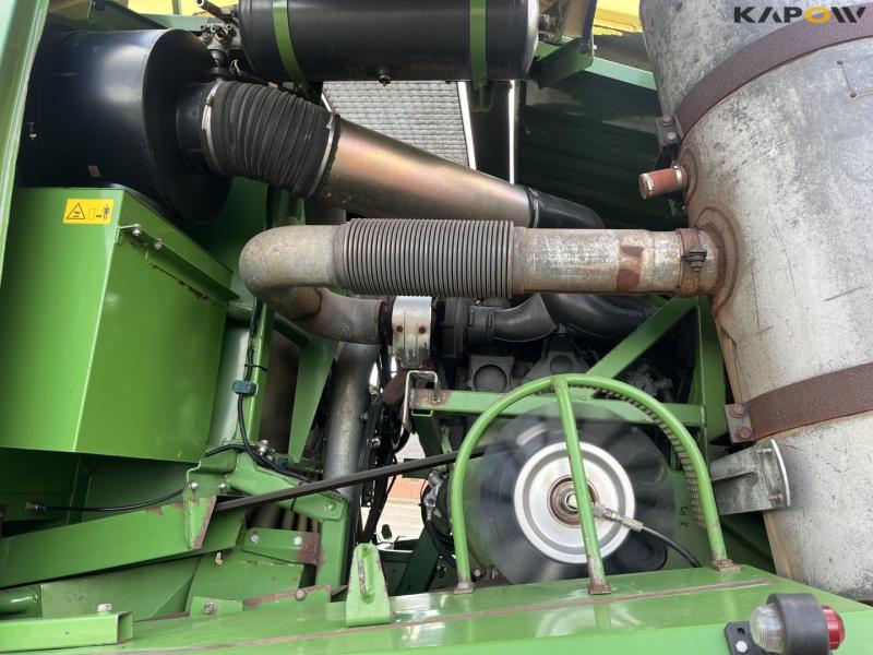 Krone Big X forager with pickup and 12 row corn header 40