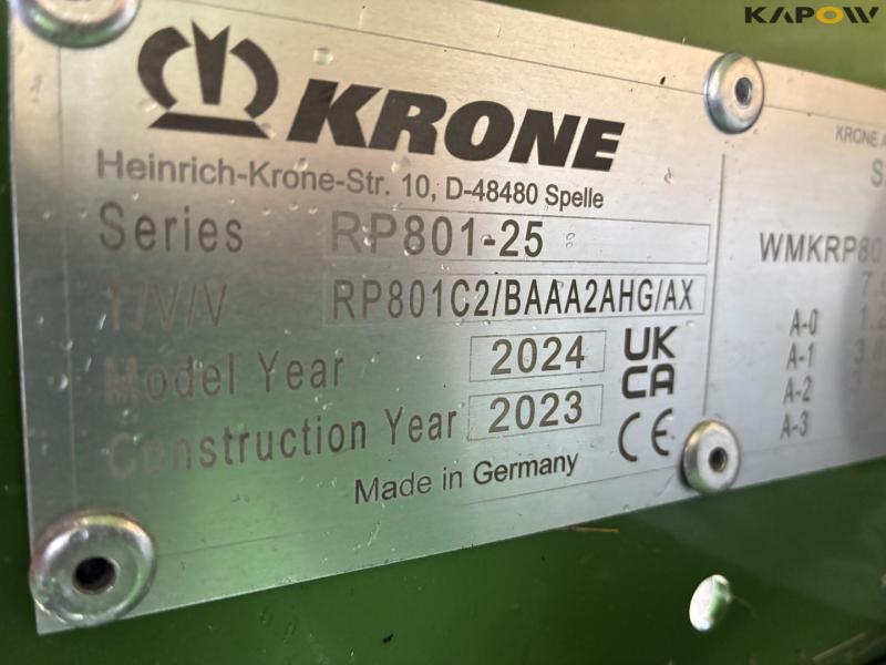 Krone Comprima CF155 XC Plus round baler 39