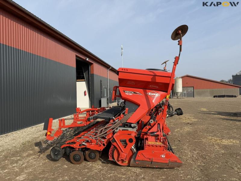Kuhn 4030 power harrow seeding kit 4