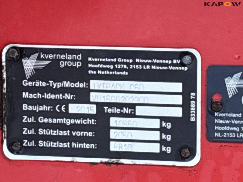 Kverneland IXtrack C60 sprayer 70