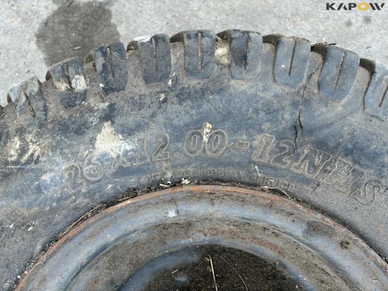 Land wheel for Kuhn plow 5