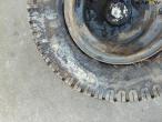 Land wheel for Kuhn plow 10