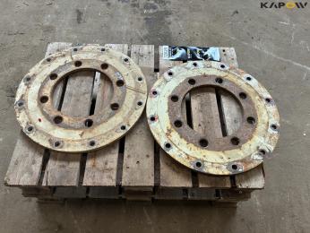 Loose hub plates