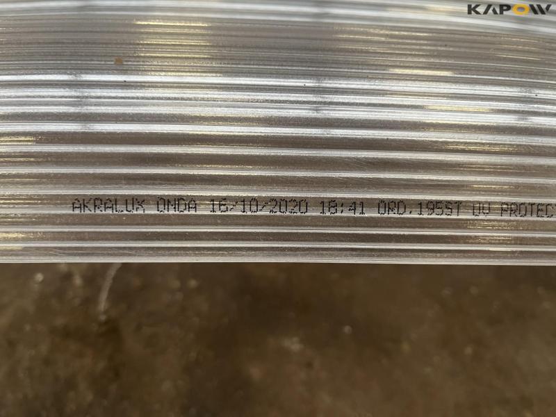 Light plastic roof panels 11