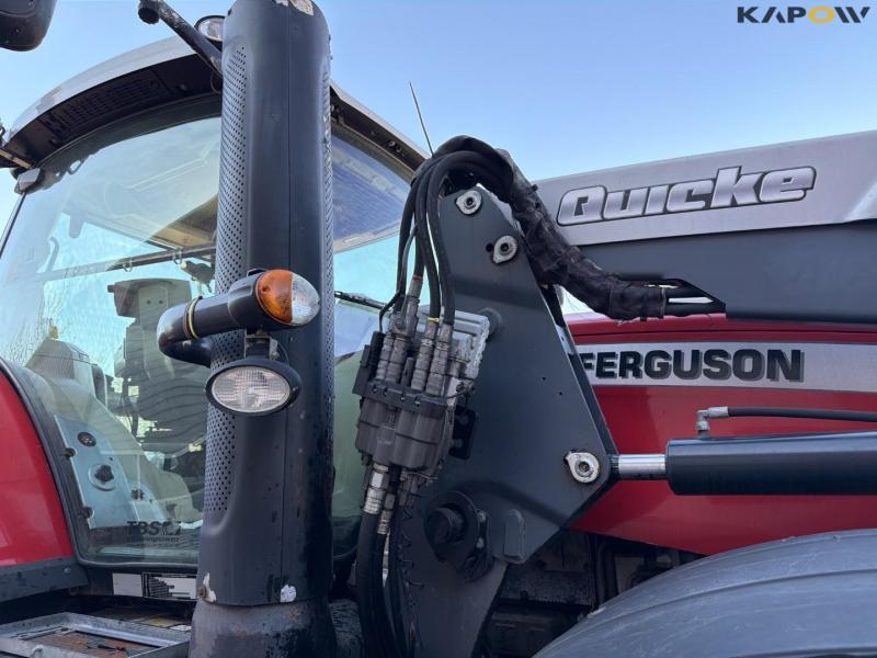 Massey Ferguson 8690 tractor with front loader 19