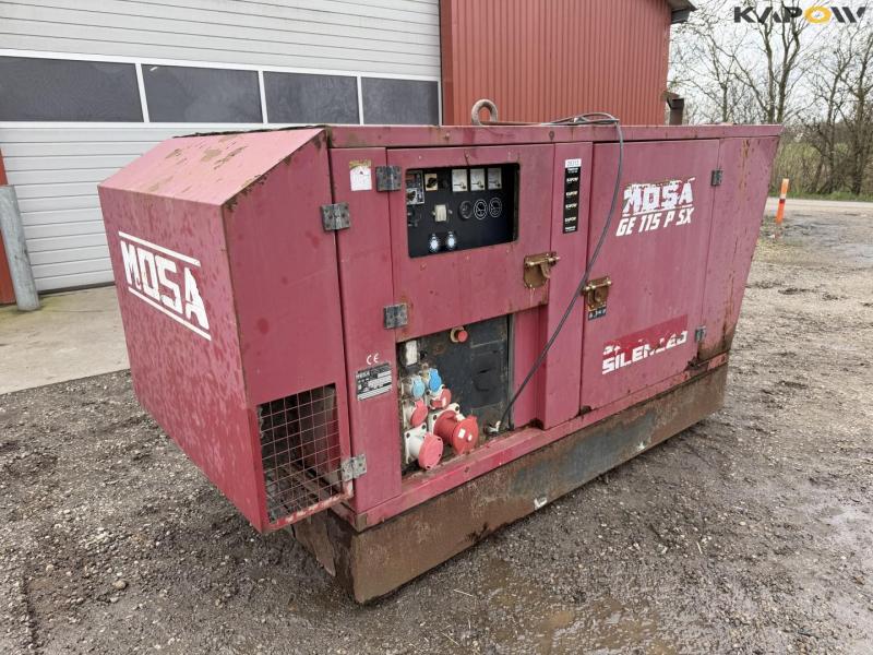 Mosa GE 115 PSX diesel generator 1