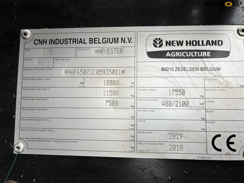 New Holland FR 650 forage harvester 21