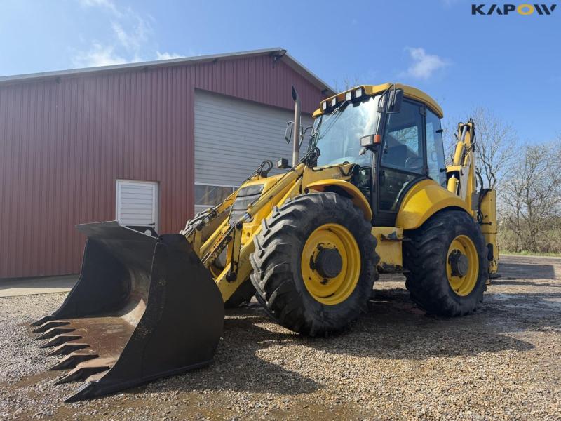 New Holland LB115B-4PS backhoe loader 1