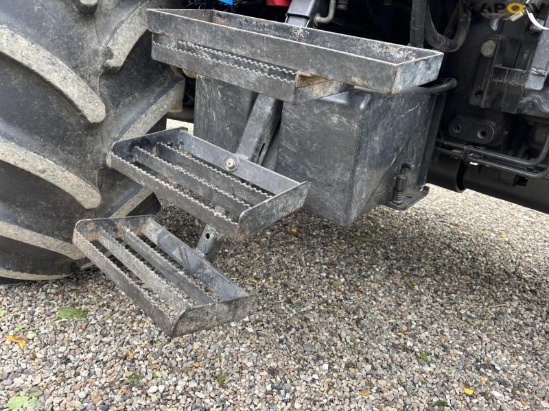 New Holland TS 115 with Bomford arm mower 19