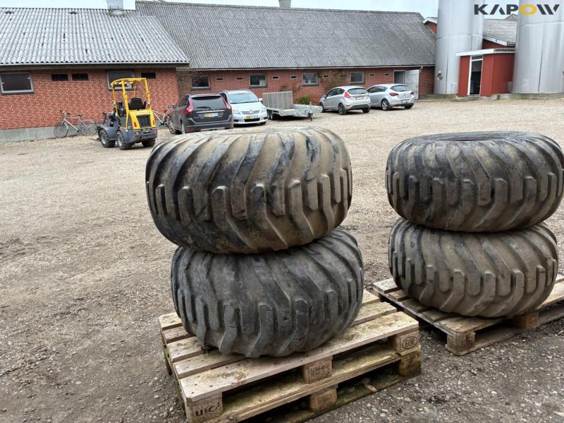 Nokia 500/60-15.5 complete wheel - 4 pcs. 4