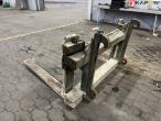 Pallet forks with Volvo hitch 7