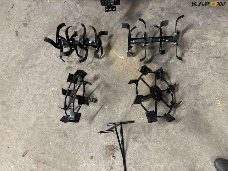 Tool carrier with tiller 44