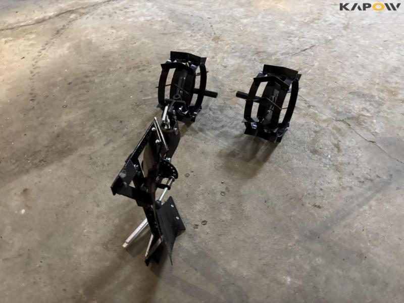 Tool carrier with tiller 55