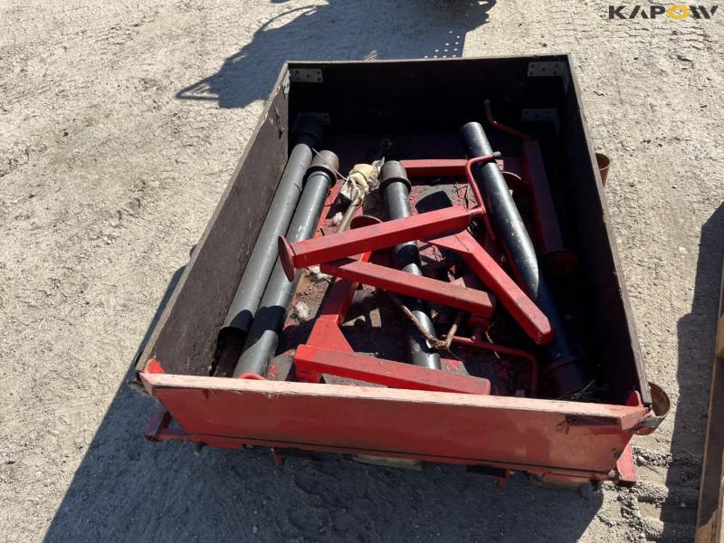 Rotair R80 tool carrier with Lorenzati 800 flail mower 25