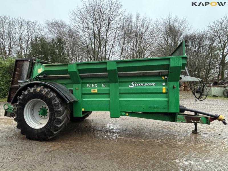Samson Flex 16 fertilizer spreader 4