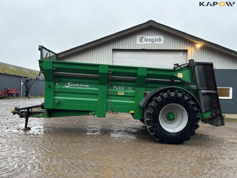 Samson Flex 16 fertilizer spreader 8