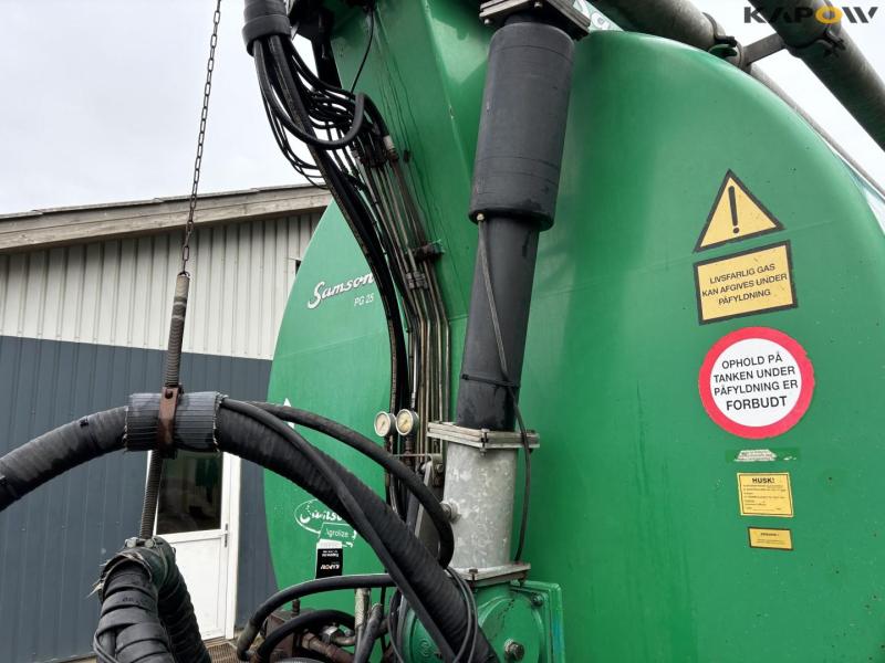 Samson PG25 fully hydraulic slurry tanker 21