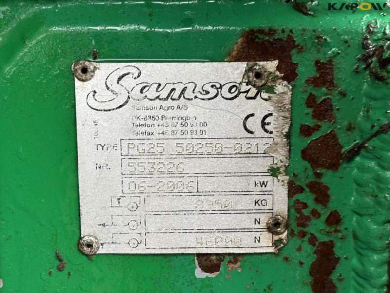 Samson PG25 slurry tanker without boom 48