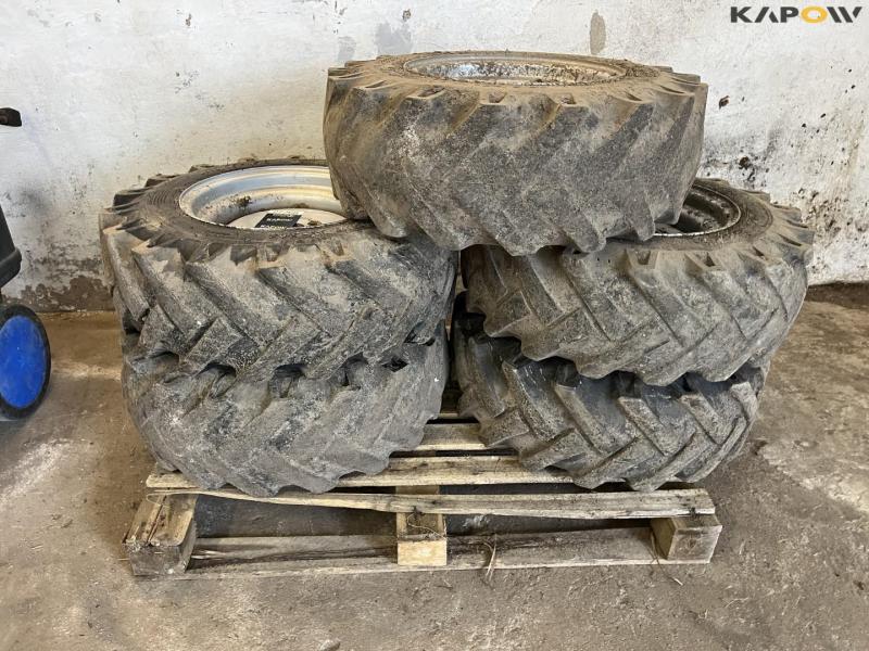 Schäffer/Weidemann 10.0/75-15.3 complete wheels - 5 pcs 2