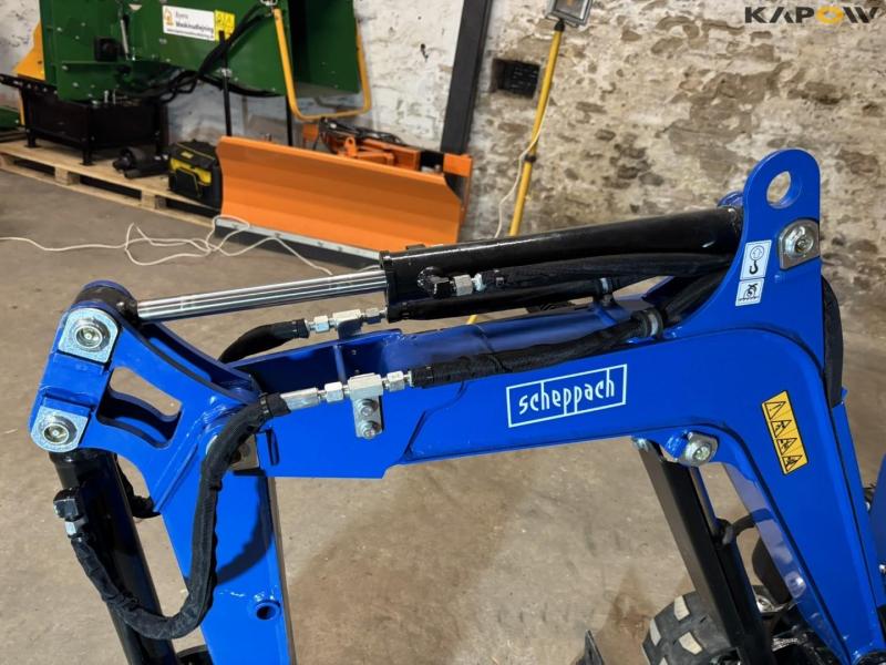 Scheppach EXC 815 mini excavator 11