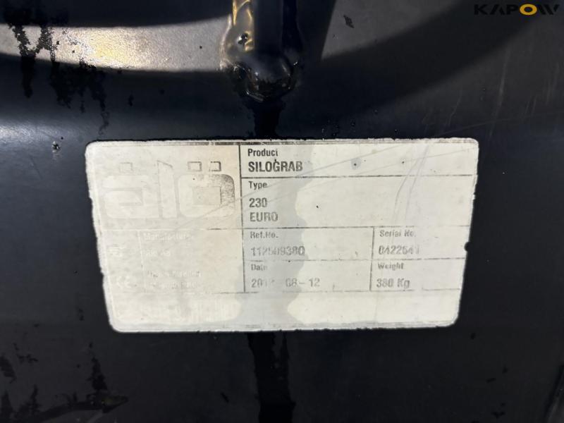 Silage grab with Euro hitch 18