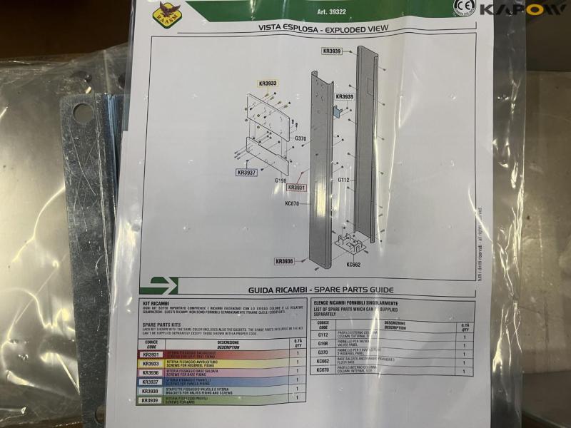 Columns for hose reels - 2pcs. 17