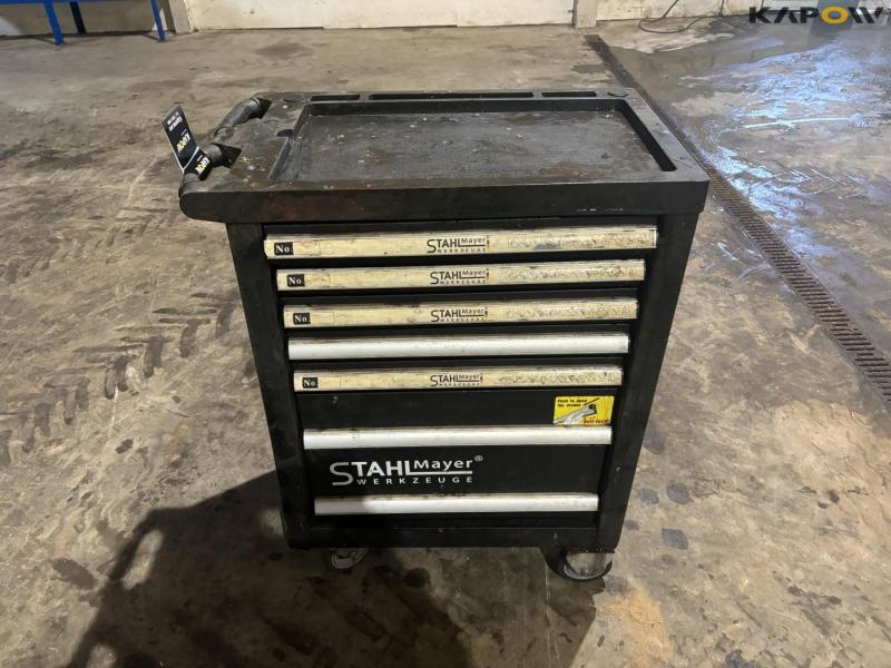 Stahl Mayer Workshop trolley with contents 2