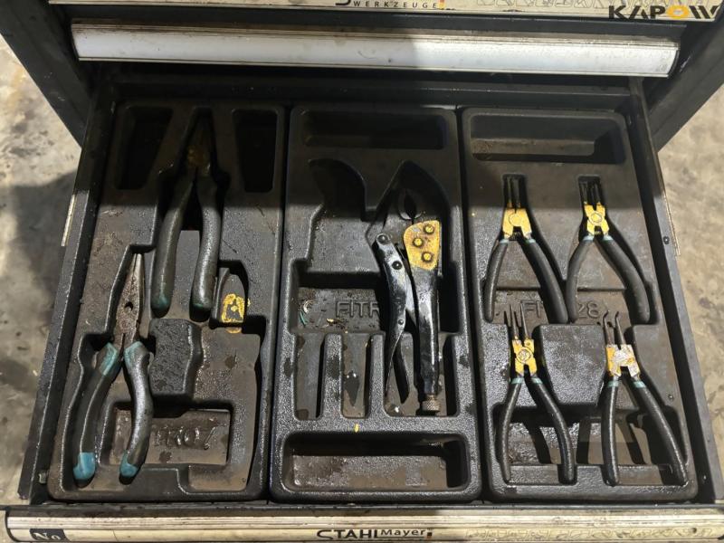 Stahl Mayer Workshop trolley with contents 13