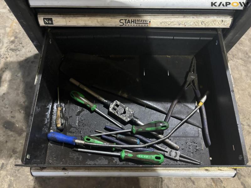 Stahl Mayer Workshop trolley with contents 14