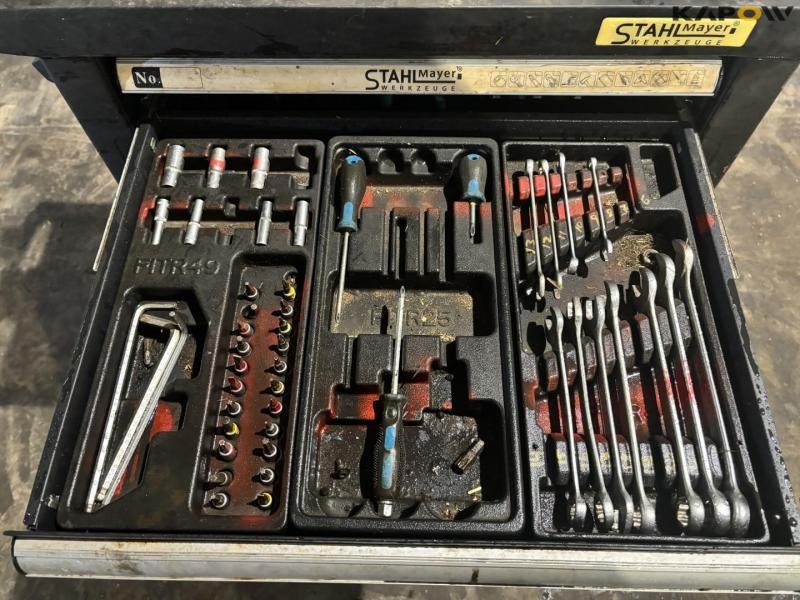 Stahl Mayer Workshop trolley with contents 10