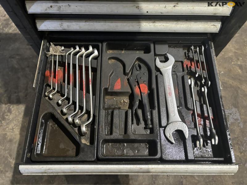 Stahl Mayer Workshop trolley with contents 13