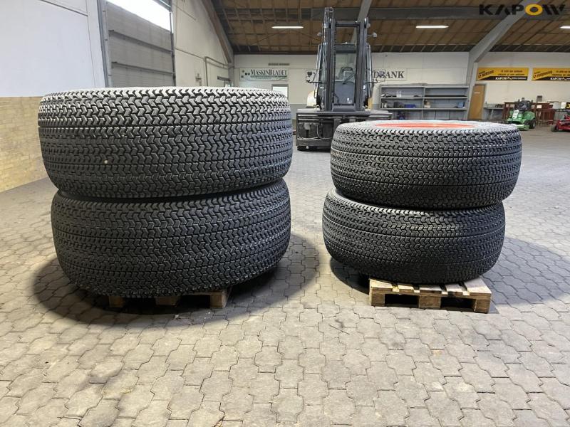 Starmaxx 540/65-R30/650/65-R42 complete grass wheels 4