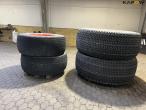 Starmaxx 540/65-R30/650/65-R42 complete grass wheels 8