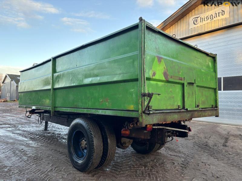 Tipper trailer with drying channels 7