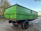 Tipper trailer with drying channels 5
