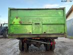 Tipper trailer with drying channels 6
