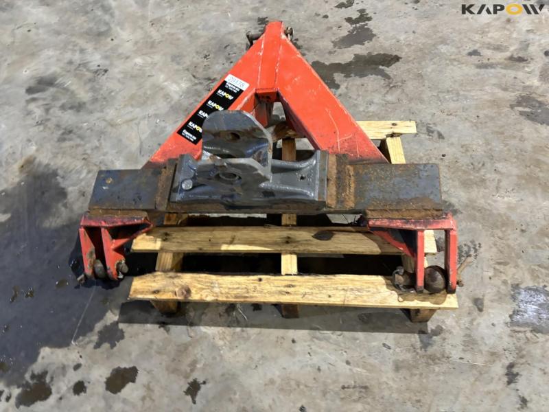 Towbar mounted on 3-point 2