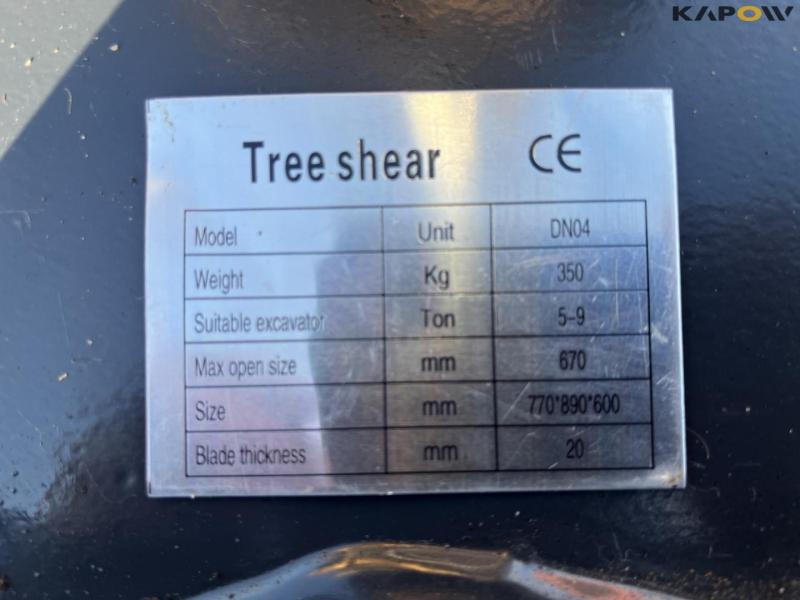 Tree shear DN04 9
