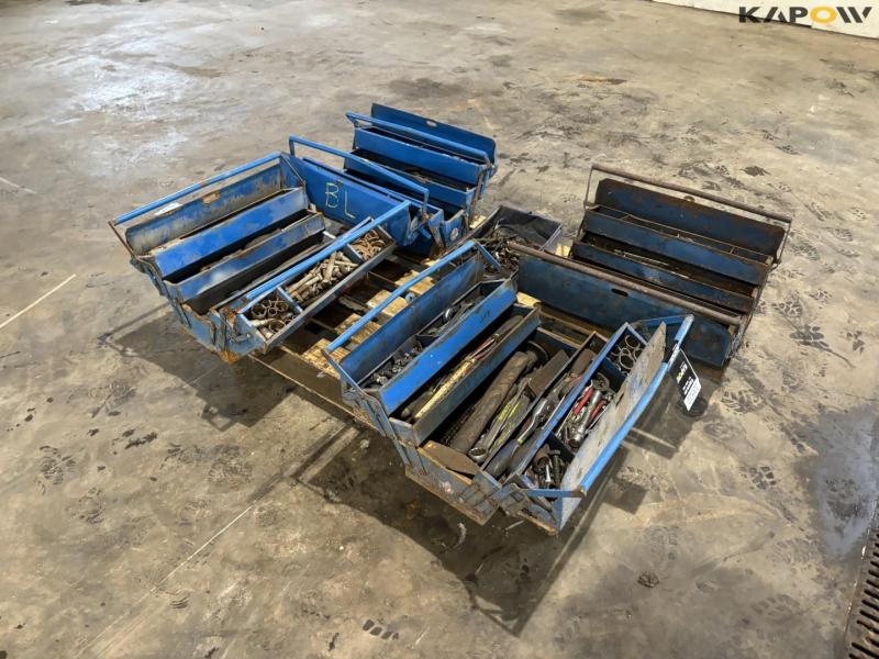Toolboxes with contents 1