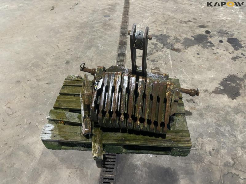 Valtra front weight 12 pcs. of 37.50kg 2