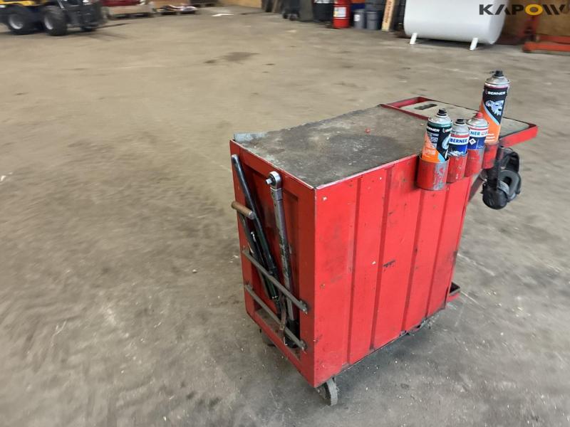 Würth euro workshop table with contents 4